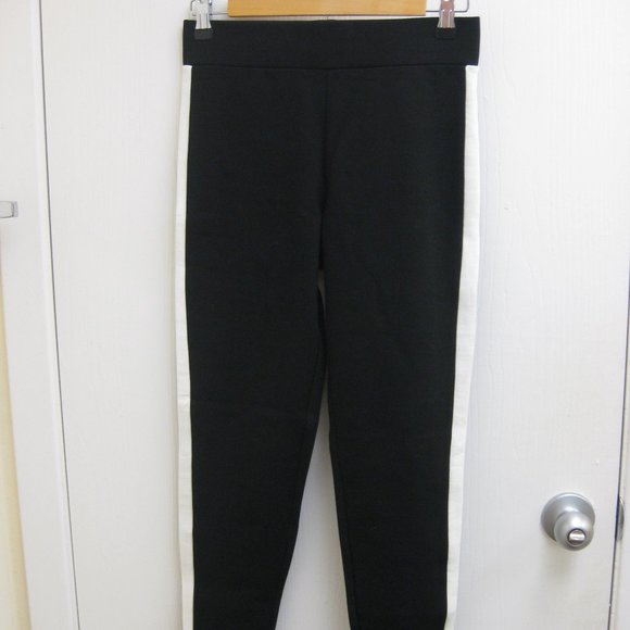 NWT Guess black striped leggings S small - Picture 3 of 6